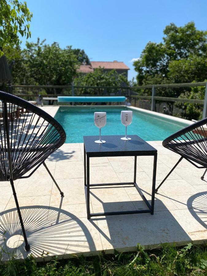 Wellness House Oliva With Heated Salt Water Pool, Sauna & Jakuzzi Labin  Kültér fotó